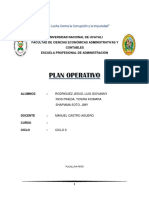 Plan Operativo