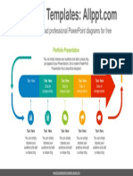 Arrows Progress PowerPoint Diagram Template