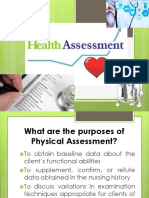 Physical Assessment Guidelines for Adults