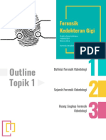 Forensik Kedokteran Gigi Topik 1