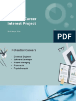 personal career interest project