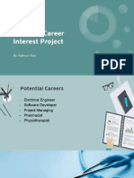 Personal Career Interest Project