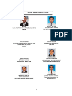 Senior Management of IIUM Organizational Chart