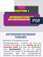 Topic1 - Introduction To Entrepreneurship