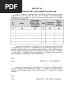 First Graduate Certificate and Declaration Form | PDF | Social ...