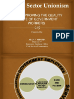 C N A: Improving The Quality of Life of Government Workers: Presented by