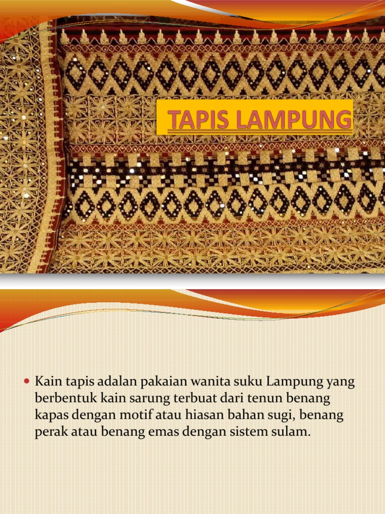 Tapis Lampung Kader