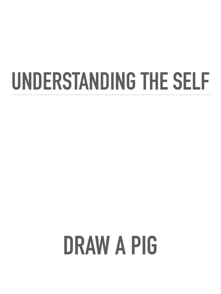 Understanding The Self Introduction | PDF
