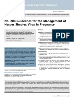 Guidelines Management HSV Pregnancy