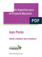 Juan Peron Modelo Argentino