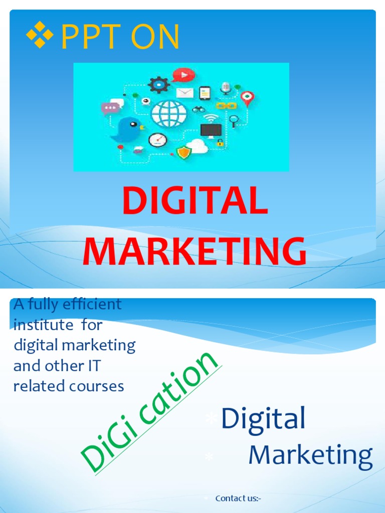 Digital Marketing Overview and Benefits | PDF