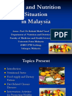 Food Nutrition Situation Malaysia
