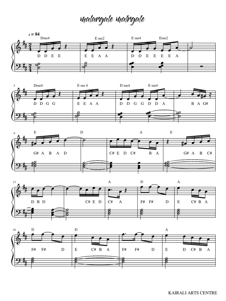 Malargale Pdf Pdf Harmony