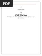 Mechnical CNC Machines Report PDF