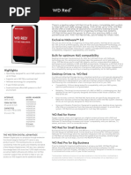 Data Sheet Western Digital WD Red HDD 2879 800002