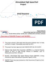 Mumbai Ahmadabad High Speed Rail Project 