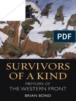 Survivors of A Kind Memoirs of The Western Front PDF