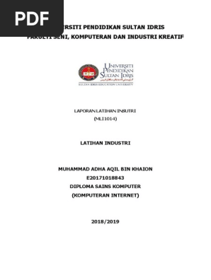 Final Latihan Industri Report