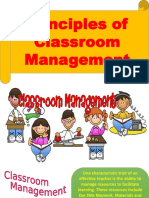 Principles of Classroom Management