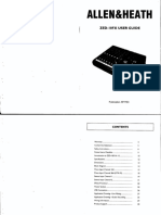 Mixer Allen & Heat ISTRUZIONI PDF