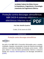 Proteção Contra 23-Descargas Atmosféricas NBR 5419-4 Sistemas Elétricos e Eletrônicos Internos Na Estrutura