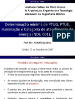 2-Determinação Mínima de PTUG, PTE, Iluminação e Categoria de Atendimento de Energia (NDU 001)