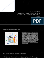 Lecture On Contemporary World: Prmalit Iii