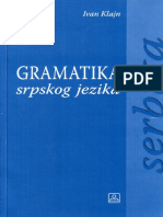 I.Klajn - Gramatika srpskog jezika 