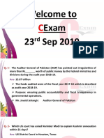 23 September 2019 Current Affairs by CExam