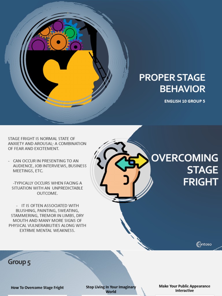 Proper Stage Behavior PDF Positive Psychology Emotions