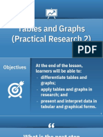 Tables and Graphs (Practical Research 2)
