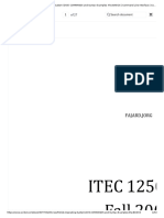 ITEC 1250 Fall 200: Fajard, Jorg