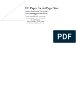 Lab Report Ieee Format | PDF | Paragraph | Times New Roman