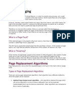 Demand Paging: Page Replacement Algorithms
