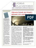 Educação Formal e Informal PDF