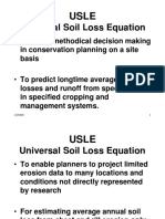 Guide to the Universal Soil Loss Equation (USLE