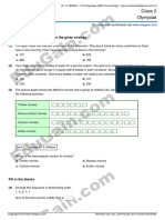 Class 2 Olympiad: Choose Correct Answer(s) From The Given Choices