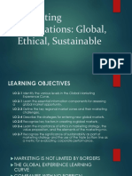 Marketing Foundations: Global, Ethical, Sustainable