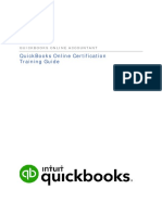 Quickbooks Online Certificat
