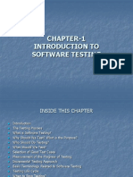 Chapter-1 Introduction To Software Testing