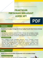 Praktikum Pertanian Berlanjut Aspek HPT