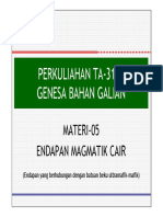 Materi 05 TA3111 Endapan Magmatik Cair Copy