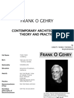 Frank O Gehry: Contemporary Architectural Theory and Practice