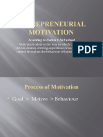 Entrepreneurial Motivation: According To Dalton E.Mcfarland