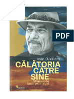 Irvin D. Yalom - Călătoria Către Sine. Memoriile Unui Psihiatru (v1.0)