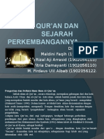 Ulumul Qur'an Dan Sejarah Perkembangannya