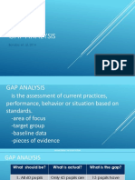 Gap Analysis: Bondoc Et. Al, 2014