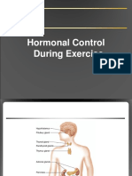Hormonal Control of Metabolism During Exercise