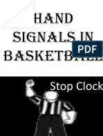 Signals in Basketball