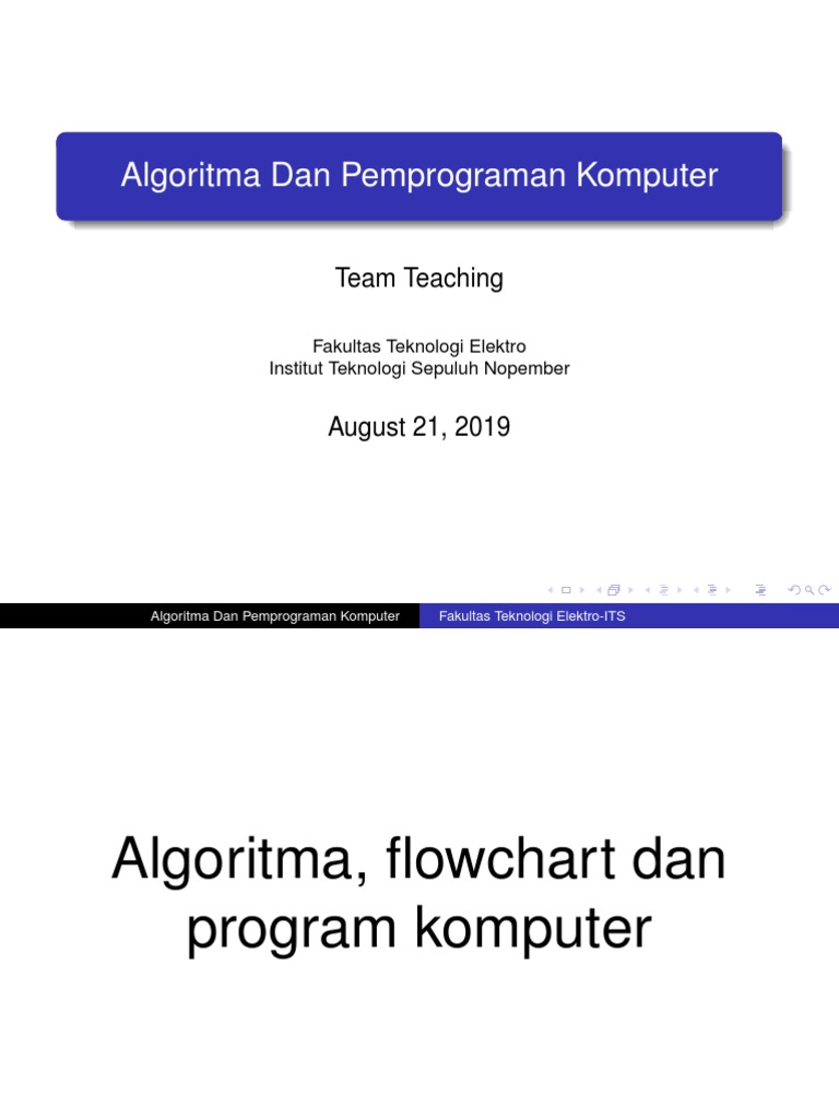 Algoritma Dan Flowchart | PDF